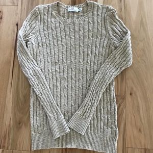 Cotton Cable Knit Sweater